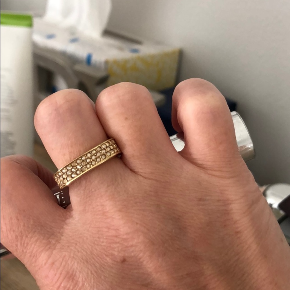Swarovski Gold Plated Ring